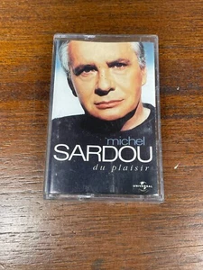 Audiokassette Musik K7 Tape Michel Sardou Du Plaisir (1-3) - Bild 1 von 4