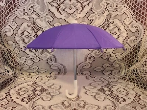 Umbrella - Really Works - Purple- Fits 18 inch Dolls such as American Girl Dolls - Picture 1 of 7