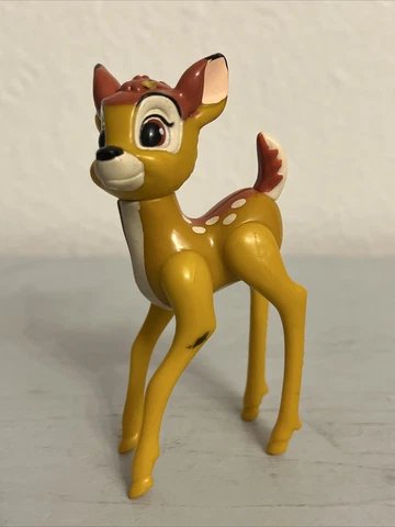 DISNEY VINTAGE BAMBI 3.5” ACTION FIGURE TOY (PRE-OWNED) Cover