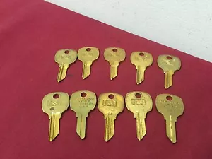 National 1069F Schlüsselrohlinge, 10er Set - Schlosser - Bild 1 von 3