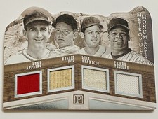 2016 Pantheon Metropolis Monuments Aparicio Appling Fox Thomas Jersey Bat 40/99