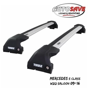 Thule WingBar Edge silber Dachträger Set für Mercedes E-Klasse Limousine W212 09-16 - Bild 1 von 1