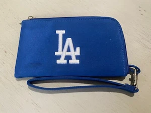 Los Angeles Dodgers Women's Wristlet Wallet MLB Authentic by Little Earth - Picture 1 of 4