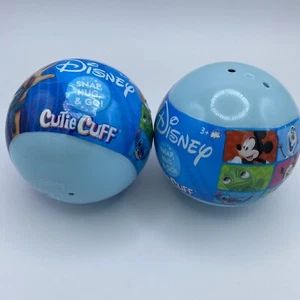 Disney Cutie Cuff Mystery Ball - Steering Wheel Buddies Lot Of (2) Balls SEALED - Picture 1 of 2
