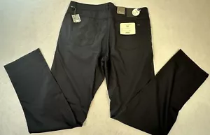 Brax Men's BX COOPER FANCY Regular Pants 38/34 Stretch Washable Dark Navy/Black - Picture 1 of 9