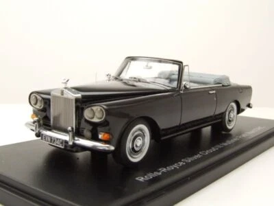 Rolls Royce Silver Cloud III Cabrio RHD 1963 schwarz Modellauto 1:43 Neo Scale  - Bild 1 von 4