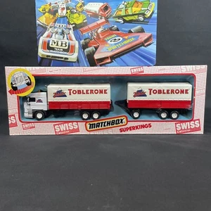 SUPER SUPER RARE - Matchbox Super Kings K-122 DAF Swiss Collection ‘TOBLERONE’ - Picture 1 of 11