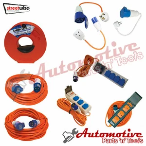 Enchufes y cables de extensión para enchufes de la UE para caravana turismo 240 V - Imagen 1 de 10