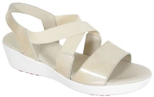 Sandalias Teruel Aerobics Dido Patent beige - Imagen 1 de 8