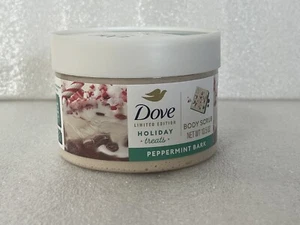 Exfoliante corporal Dove edición limitada golosinas navideñas corteza de menta 10,5 oz - Imagen 1 de 6