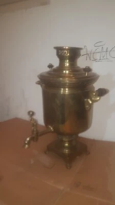 RUSSISCHER SAMOWAR - OLDIE - GROSS - Bild 1 von 4