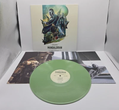 Star Wars The Mandalorian Season 3 Score Soundtrack LP Green Vinyl - Image 1 of 4
