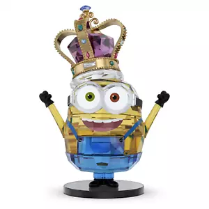 Swarovski Crystal Minions KING BOB Figurine 5692030 - Picture 1 of 8