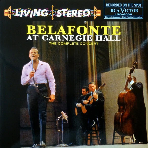 ANALOGUE PRODUCTIONS RCA AP-6006 BELAFONTE LIVE AT CARNEGIE HALL 2LP 180g