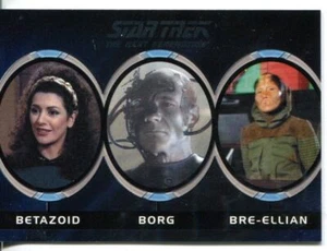 Star Trek TNG The Complete Series 1 Alien Chase Card A3 - Picture 1 of 1