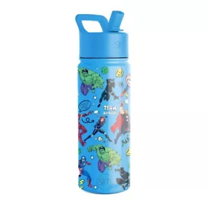 Simple Modern Avengers 18oz Stainless Steel Water Bottle W/Straw Marvel - Picture 1 of 4