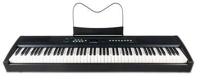 Digital Stage Piano 88 Tasten Hammermechanik E-Piano Keyboard Pedal Rec Aufnahme