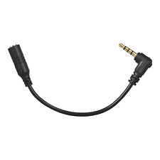 3.5mm TRS Female to TRRS Male Microphone Mic  Cable Converter G8C6