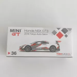MINI GT TSM modelo 1:64 #36 Honda NSX GT3 2018 Salón del Automóvil de Tokio - Imagen 1 de 2