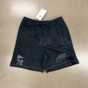 NWT Nike Boy's DQ9077-010 Big Kids Sportswear Standard Fit Shorts Black Size L - Picture 1 of 13