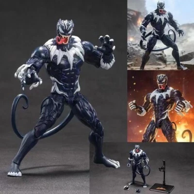 ZD TOYS Venomized Black Panther Action Figure Kids Toys Xmas Gift New 7in - Image 1 of 4