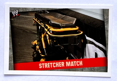 2009 WWE Topps Slam Attax Evolution TCG #175 STRETCHER Match Type Cards - Image 1 of 2