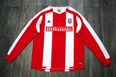 STOKE CITY HOME FOOTBALL SHIRT 2008-2009 LONGSLEEVE JERSEY LE COQ SPORTIF LARGE Cover
