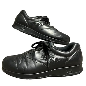 SAS Free Time Cuero Negro Cómodos Zapatos Ortopédicos para Caminar Mujer Talla 8 M - Imagen 1 de 16
