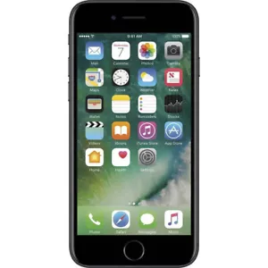 Apple iPhone 7 - 32GB - Black (Unlocked) A1778 (GSM) Smartphone - Good - Picture 1 of 5