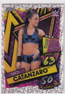 Topps WWE Slam Attax Speckle Refractor #49 2021 Kacy Catanzaro - Imagen 1 de 1