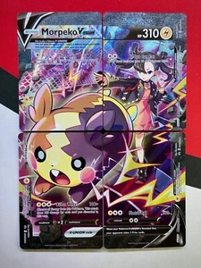 Morpeko V-Union Full Set SWSH287-290 Black Star Promo Set Pokémon PACK FRESH - Picture 1 of 3