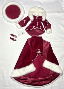 SELTENES TONNER "NORTH POLE SPAZIERGANG" OUTFIT FÜR MRS CLAUS EMME/HORTENCIA CURVY - Bild 1 von 10