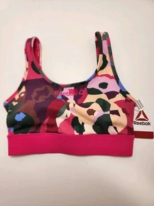 Sujetador deportivo Reebok talla XS EXTRA PEQUEÑO camuflaje NUEVO - Imagen 1 de 2