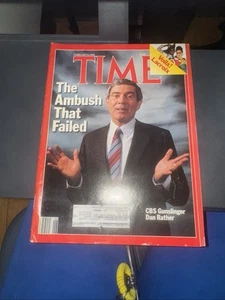 1988 FEBRUARY 8 TIME MAGAZINE - CBS'S DAN RATHER COVER - L 12674 - Picture 1 of 18