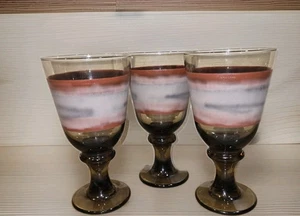 3er Set Libbey Sango Nova Stiel Eistee / Wasser oder Weinglas - Bild 1 von 17