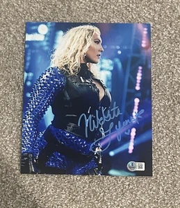 NIKKITA LYONS signed Autogramm 8x10 Foto WWE SEXY NXT BAS BECKETT B - Bild 1 von 1