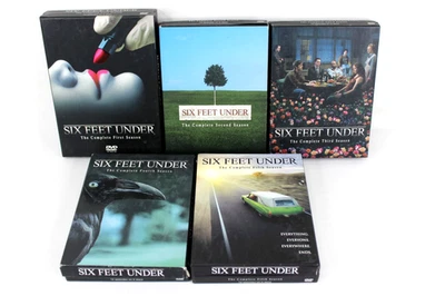Six Feet Under DVD Season 1 2 3 4 5 HBO Michael C Hall Frances Conroy - Image 1 of 4