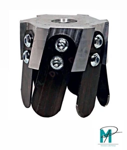 TESTINA PER DECESPUGLIATORE ZAPPETTA SUPER 6 LAME UNIVERSALE IME In Alluminio - Imagen 1 de 2
