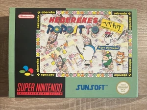 Super Nintendo Spiel - Heberekes Popoitto - SNES - TOP Zustand - Bild 1 von 5