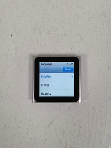 APPLE iPod Nano 6th Gen 8GB Silver MC525 - Used Touchscreen MP3 Player - USED - Picture 1 of 7