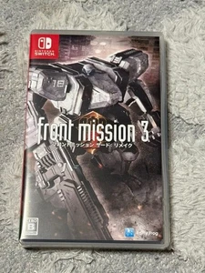 Front Mission 3 Remake Nintendo Switch Videospiel Japan Import gebraucht mit Hülle - Bild 1 von 3