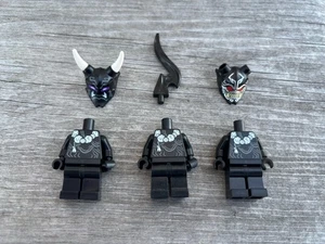 Lego Ninjago Oni Villain Minifigure From Oni Villains Blister Pack Parts & Masks - Picture 1 of 3