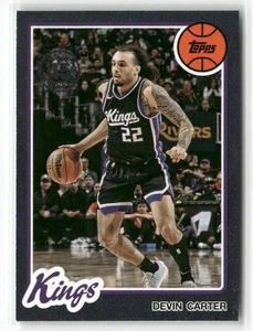 2025-26 Topps #80BK-31 Devin Carter 1980-81 Topps Basketball - Picture 1 of 2