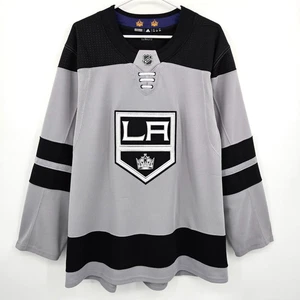 Adidas 2018 Authentic Los Angeles LA Kings NHL Alternate Hockey Jersey Men 54 XL - Picture 1 of 11