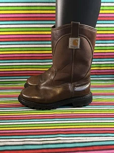 Carhartt Women’s Cowboy Western Cowgirl Biker Riding Work Boots CWP1150 Uk 4 - Picture 1 of 21