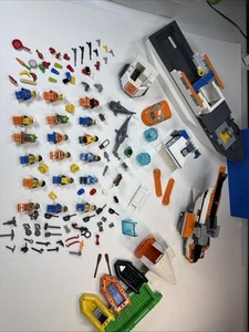 LEGO CITY Coast Guard 2 Set Lot - Incomplete - Read - 60013 60014   - Picture 1 of 22