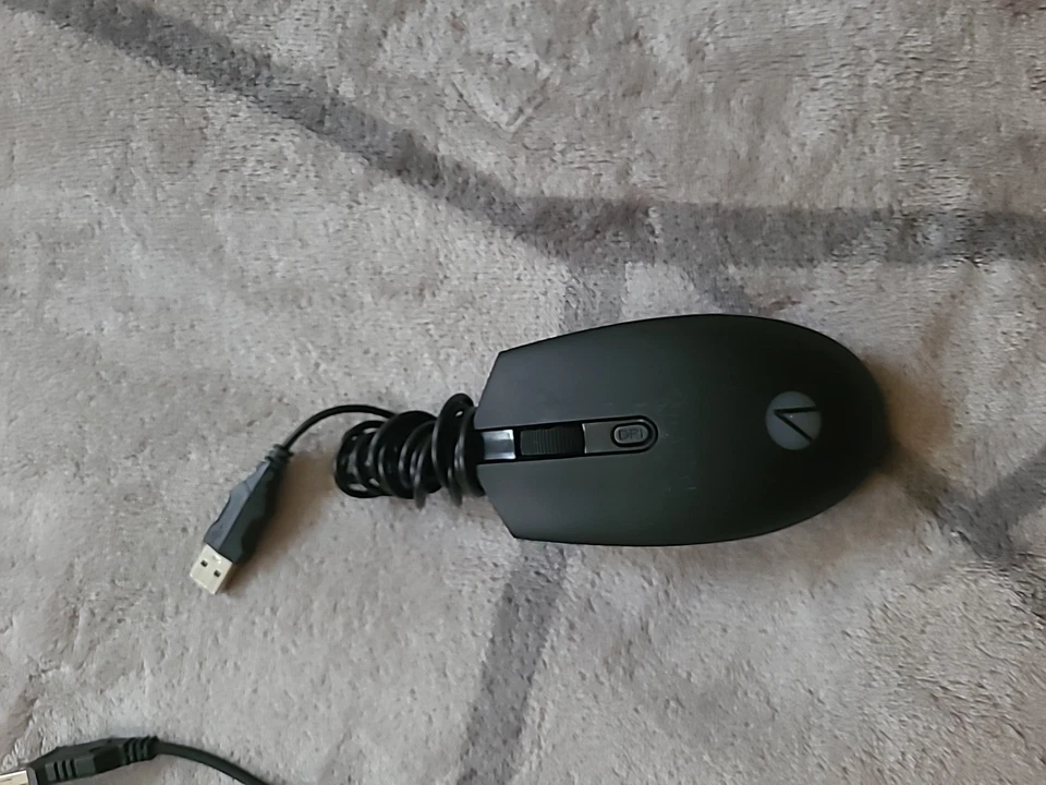 Hama Computermaus MC-200 m. Kabel, Maus 3 Tasten für PC Laptop Notebook Schwarz - Bild 1 von 2