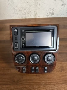 02-05 Mercedes w163 ML-series AC Heat Temp Climate Control Bezel Dash With Radio - Picture 1 of 17