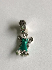 PANDORA Disney Charm Vestito Campanellino 792138EN93 Charm Pensionato - Foto 1 di 3