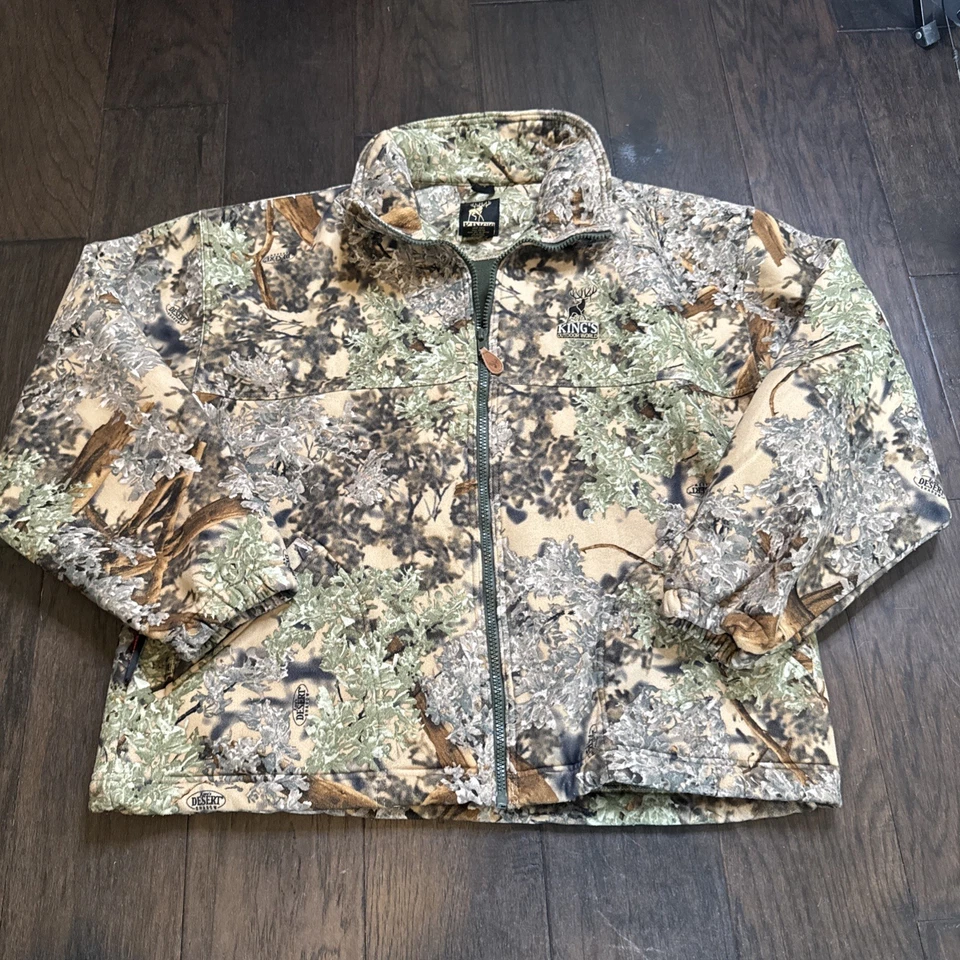 Kings Outdoor World Hidden Mesa Fleece Jacket, Thick 3XL Camo - Image 1 of 4